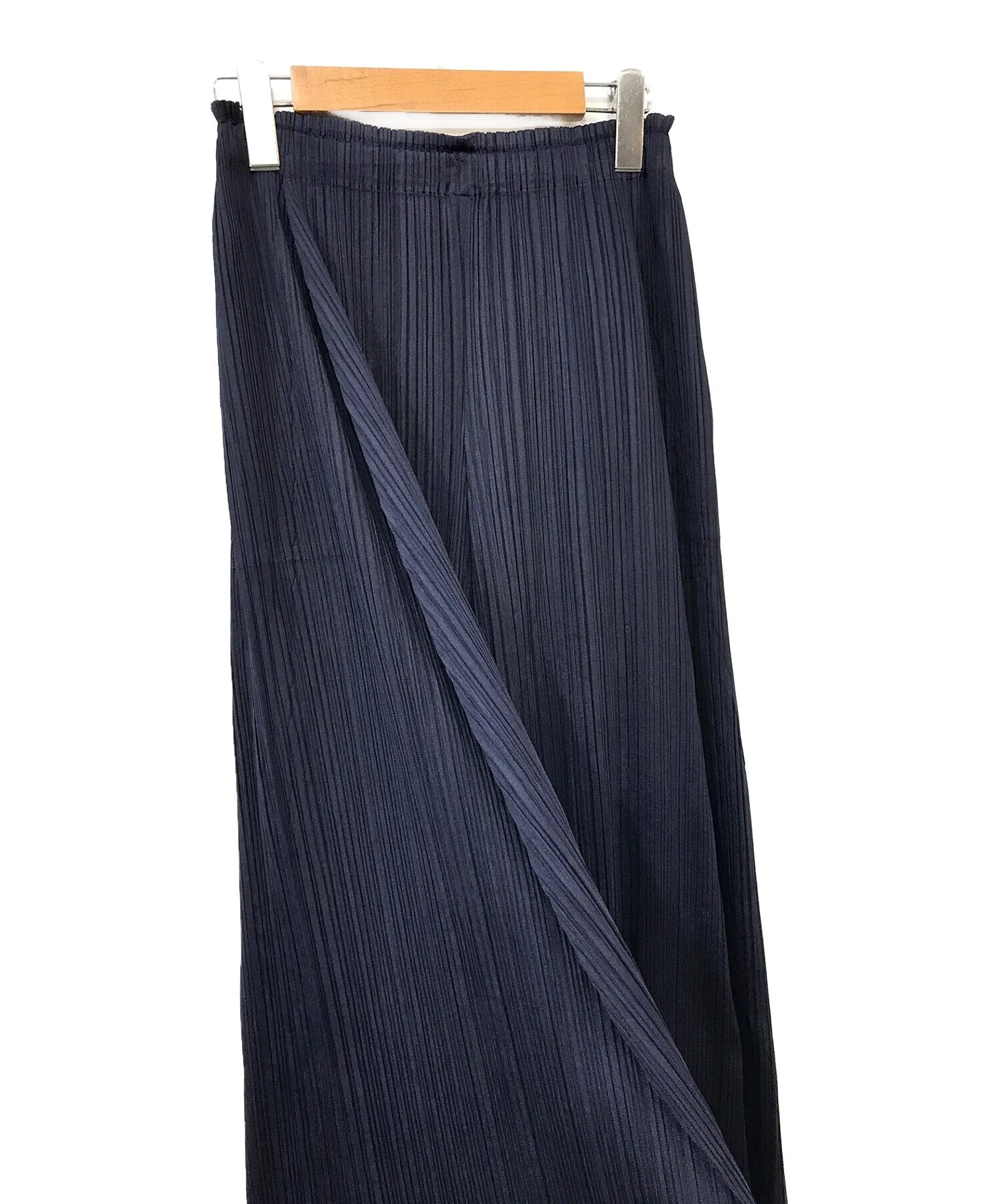 [Pre-owned] PLEATS PLEASE Pleated Frilled Wide Pants PP83-JF754