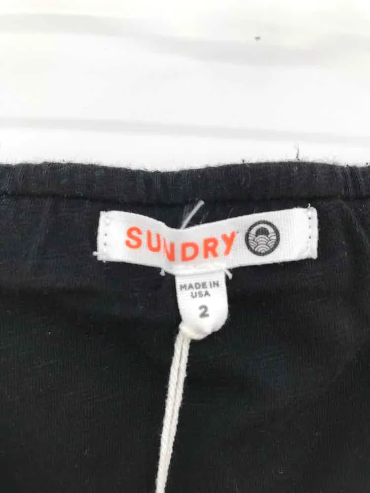 Pre-Owned Sundry Black Size Medium Mini Skirt