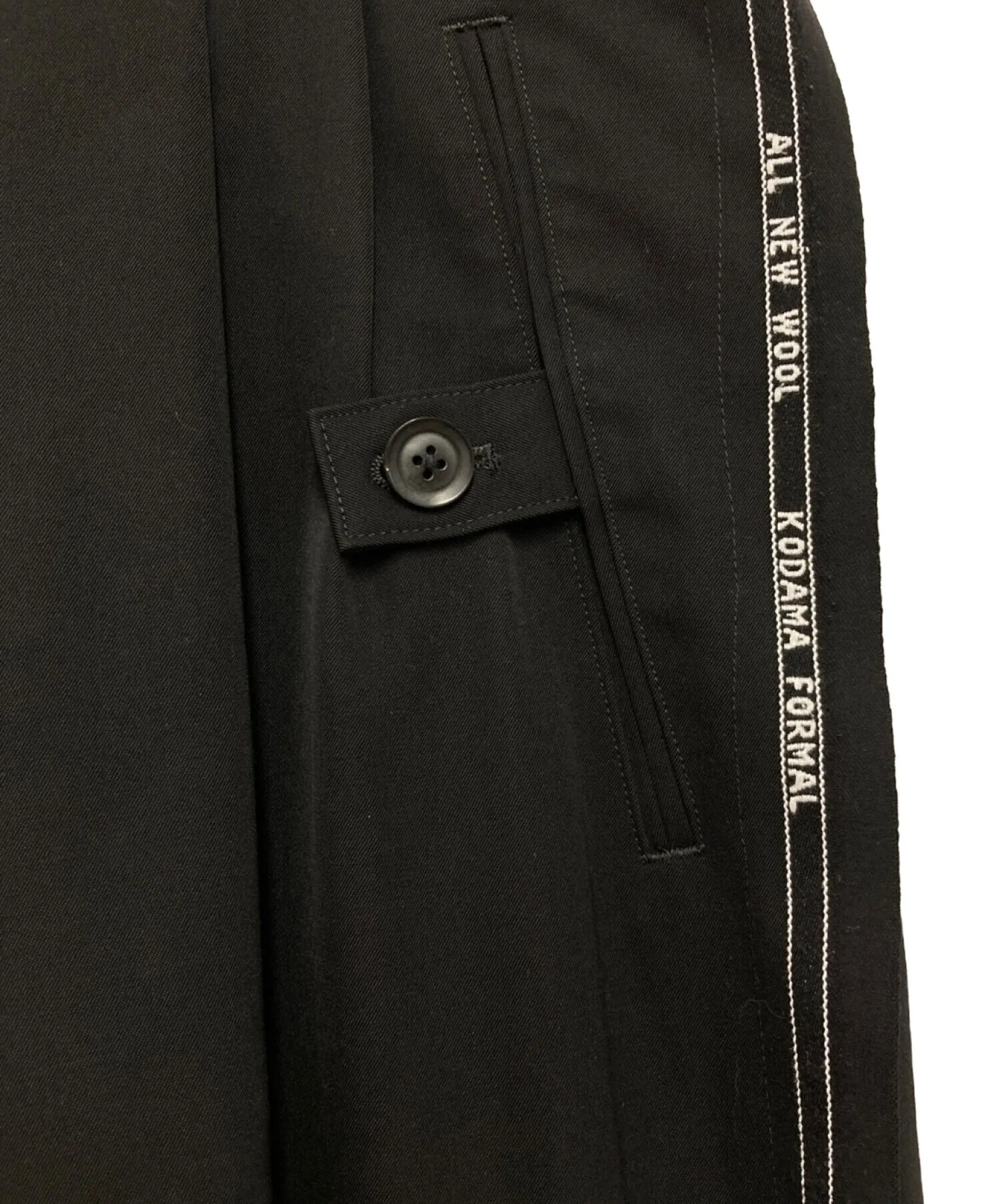 [Pre-owned] Yohji Yamamoto pour homme Tuck wide pants HP-P63-143