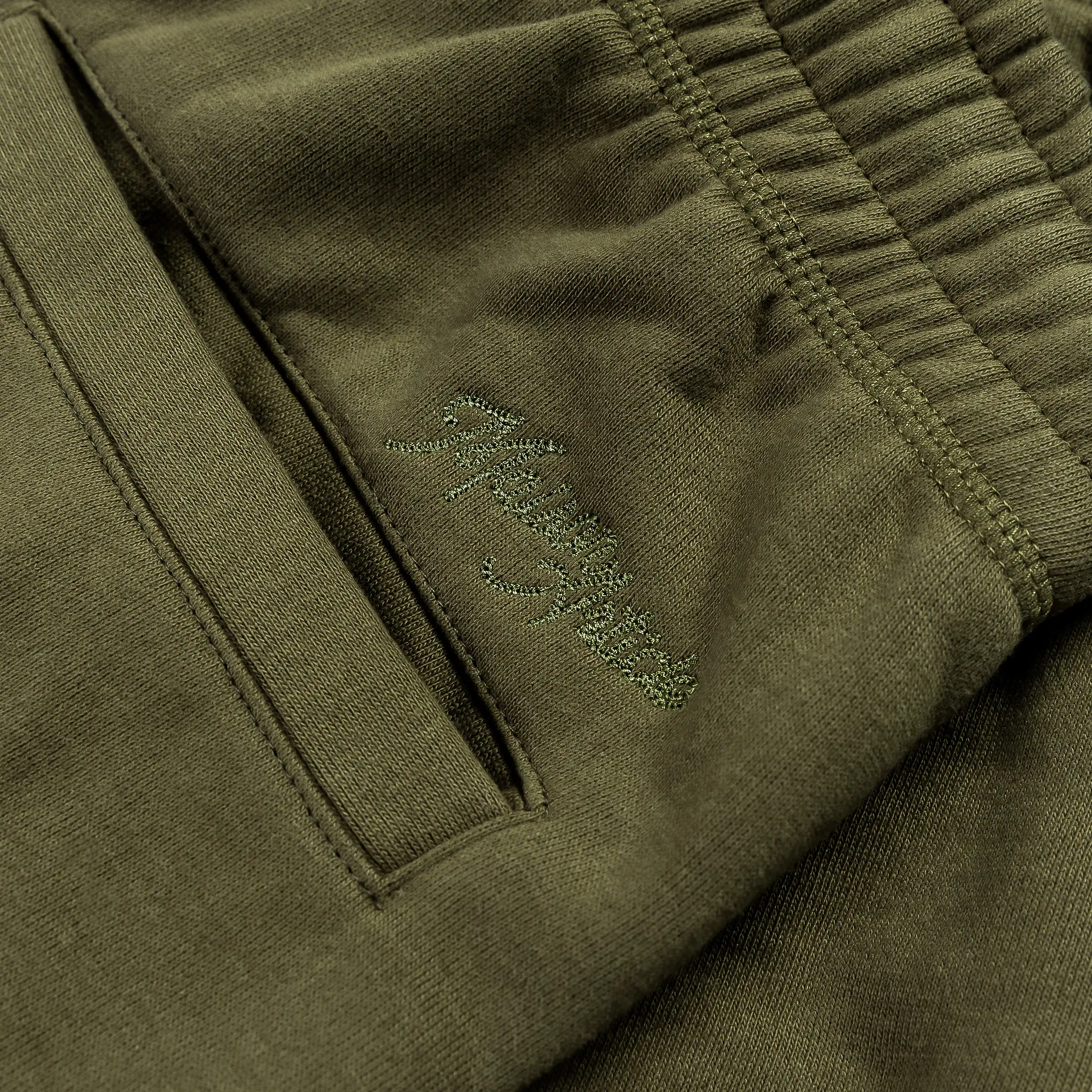 Premium Fleece Jogger Mens Pants (Olive)