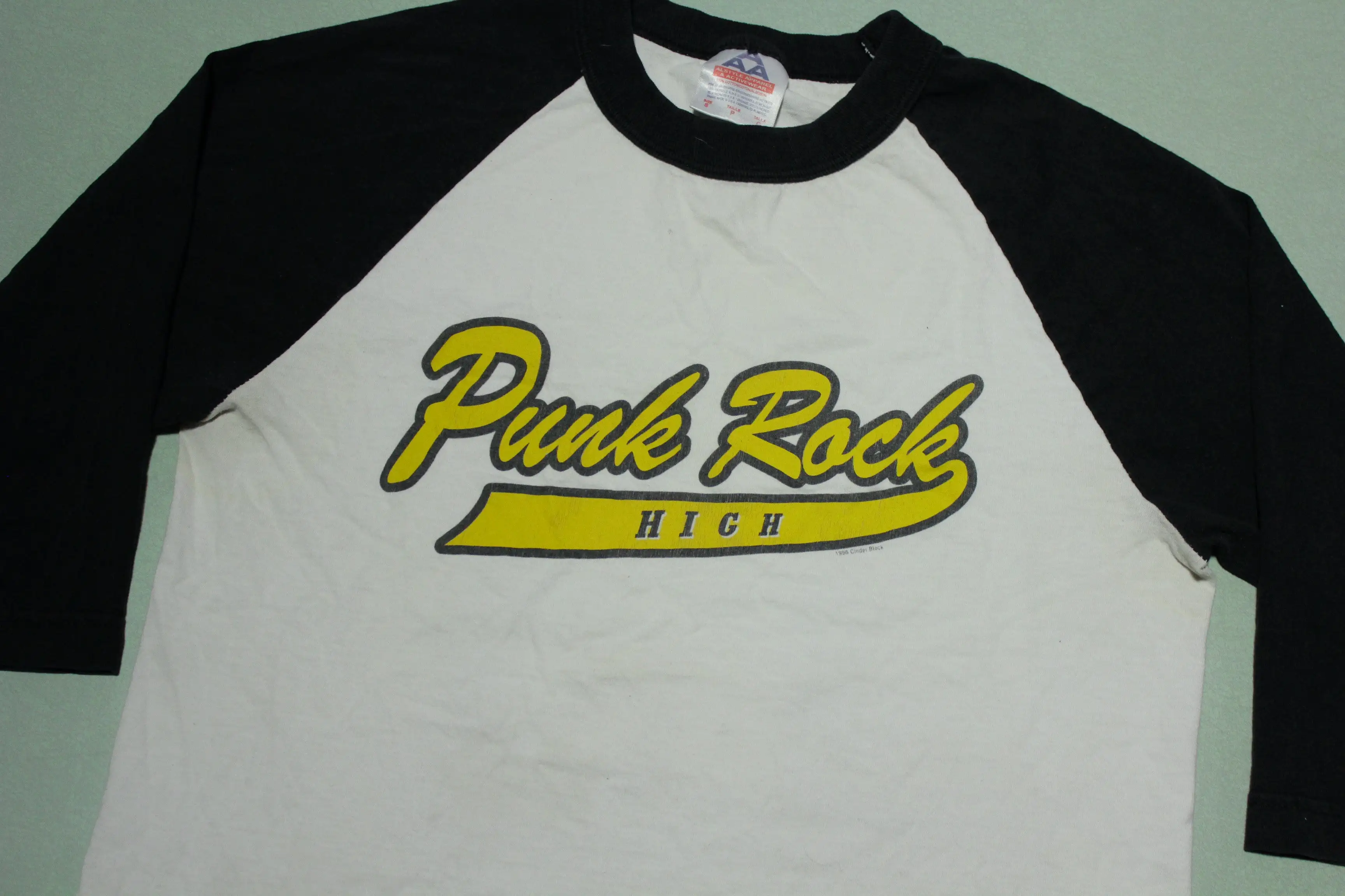 Punk Rock High 1996 Cinder Block 90's Sub Pop Loser 13 T-Shirt