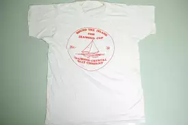 Round The Island Diamond Cup 1980 Vintage Boating Race 80's T-Shirt