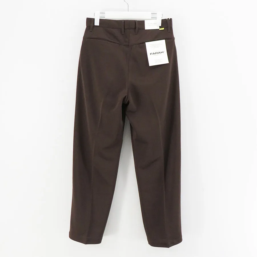 SALE 50%OFF ! 【FARAH/ファーラー】Two Tuck Wide Tapered Pants FR0401-M4022