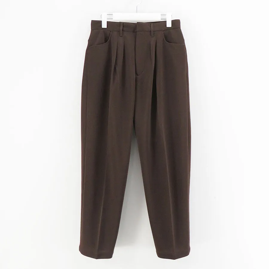 SALE 50%OFF ! 【FARAH/ファーラー】Two Tuck Wide Tapered Pants FR0401-M4022