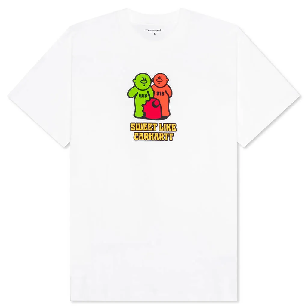 S/S Gummy T-Shirt - White