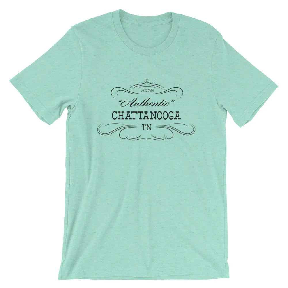 Tennessee - Chattanooga TN - Short-Sleeve Unisex T-Shirt - Authentic