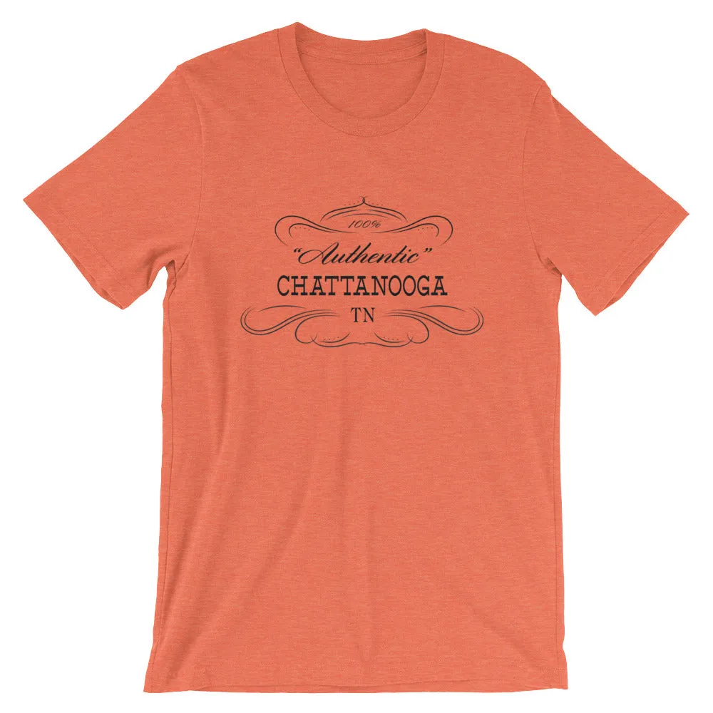 Tennessee - Chattanooga TN - Short-Sleeve Unisex T-Shirt - Authentic