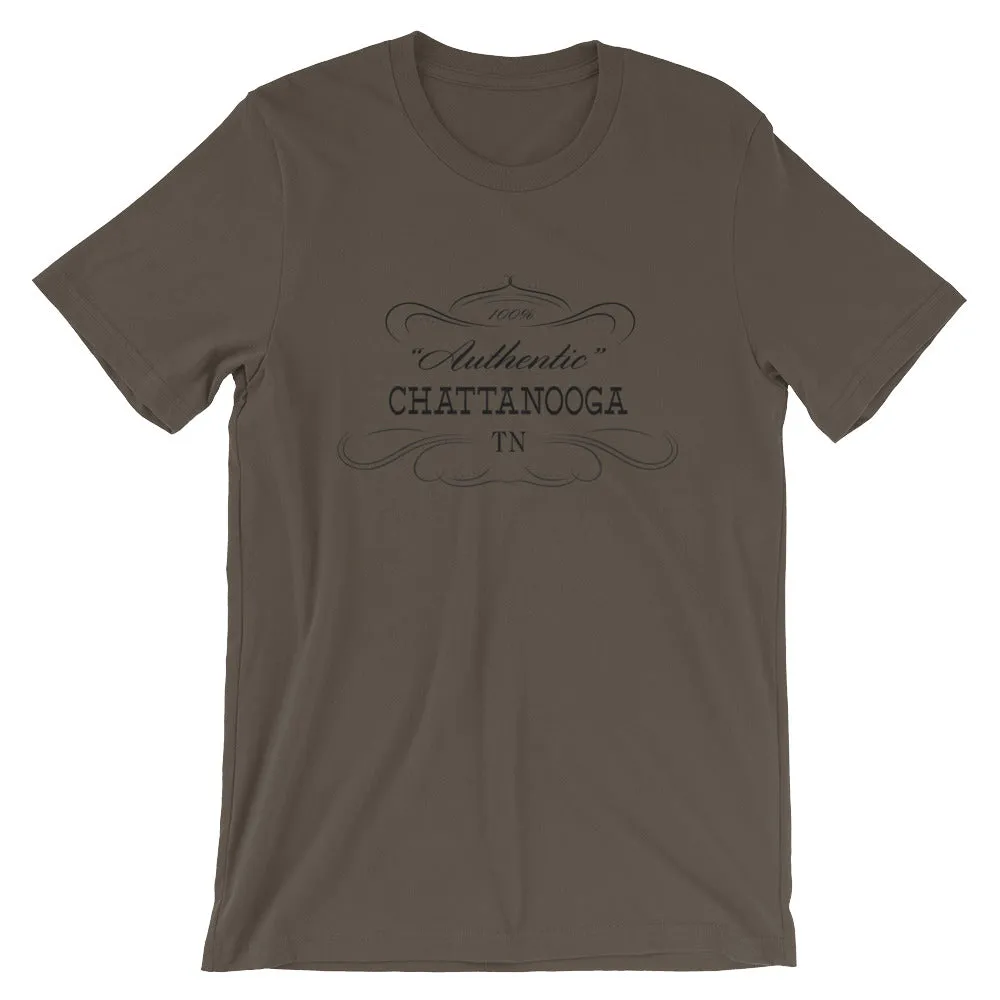 Tennessee - Chattanooga TN - Short-Sleeve Unisex T-Shirt - Authentic