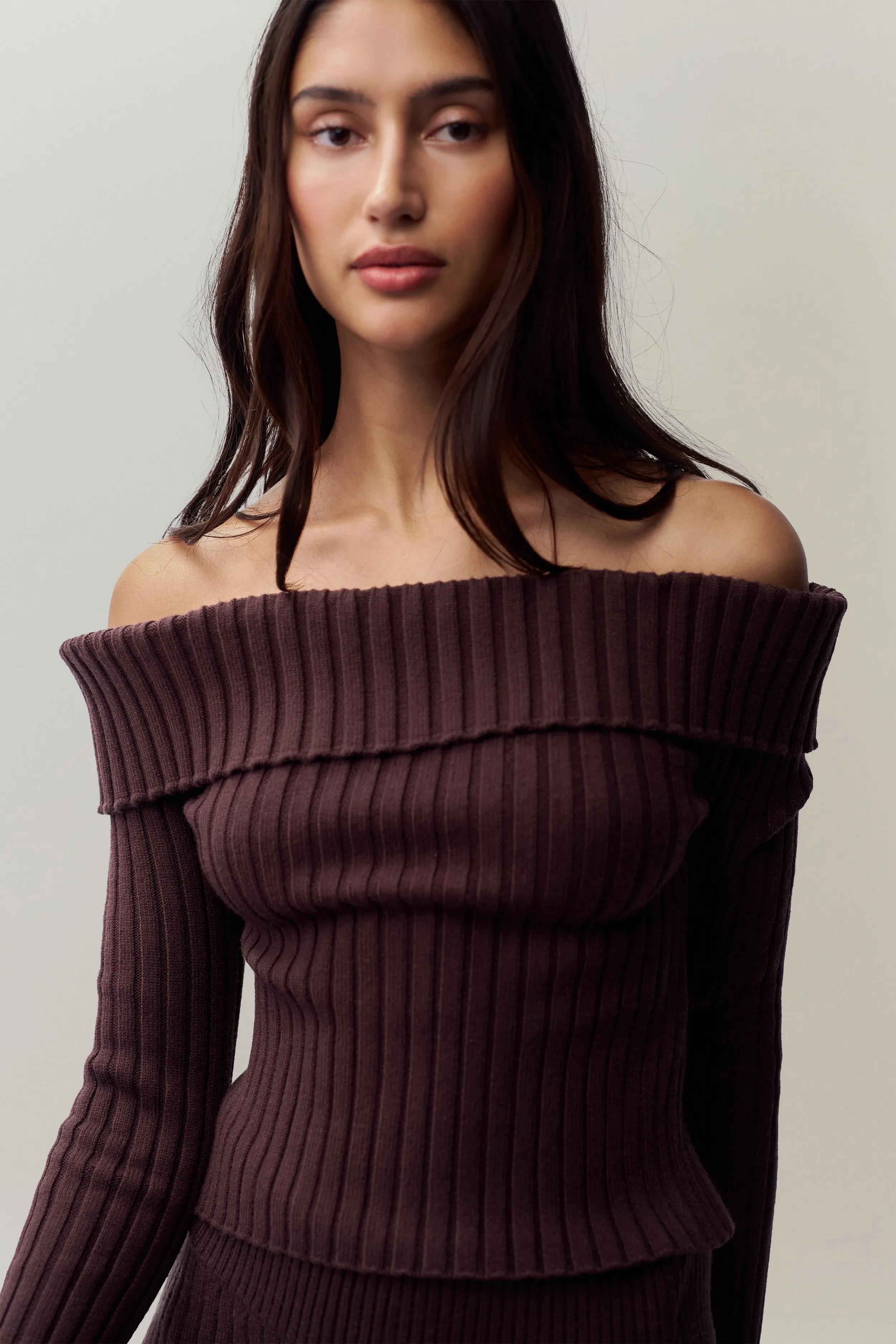 Thalia Off Shoulder Sweater