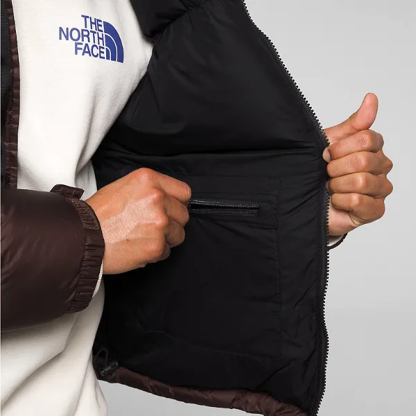 The North Face Men’s 1996 Retro Nuptse Jacket - Coal Brown/TNF Black