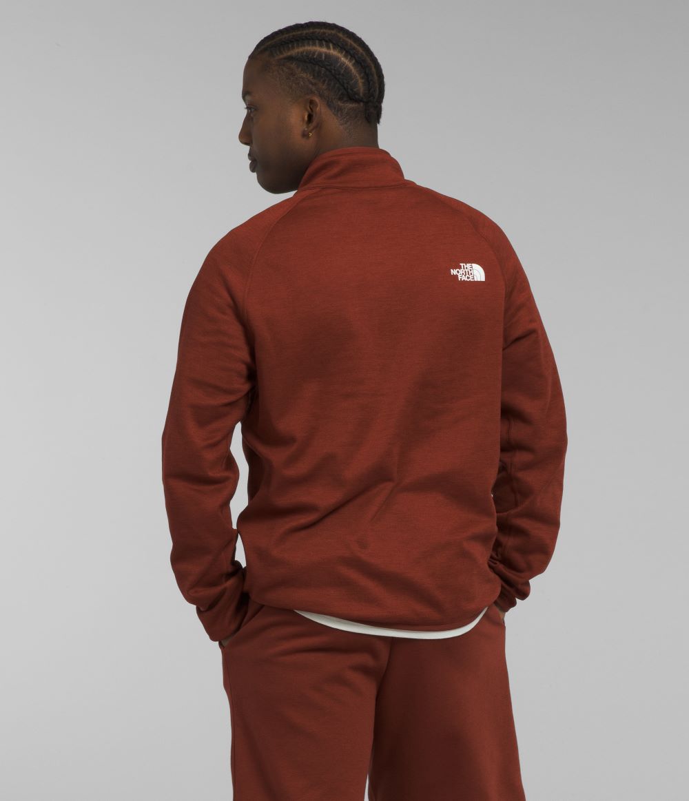 'The North Face' Men's Canyonlands Half Zip - Brandy Brown Heather