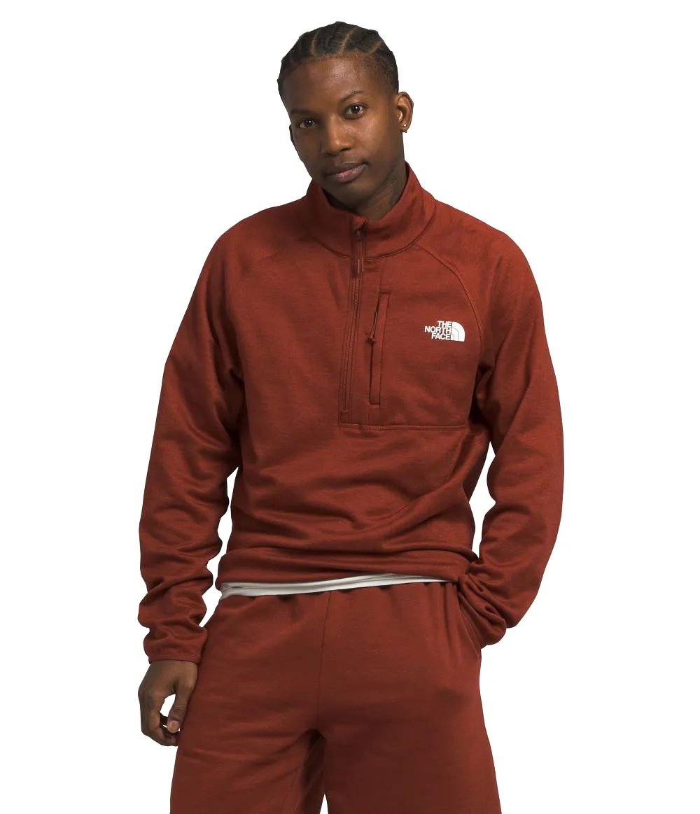 'The North Face' Men's Canyonlands Half Zip - Brandy Brown Heather