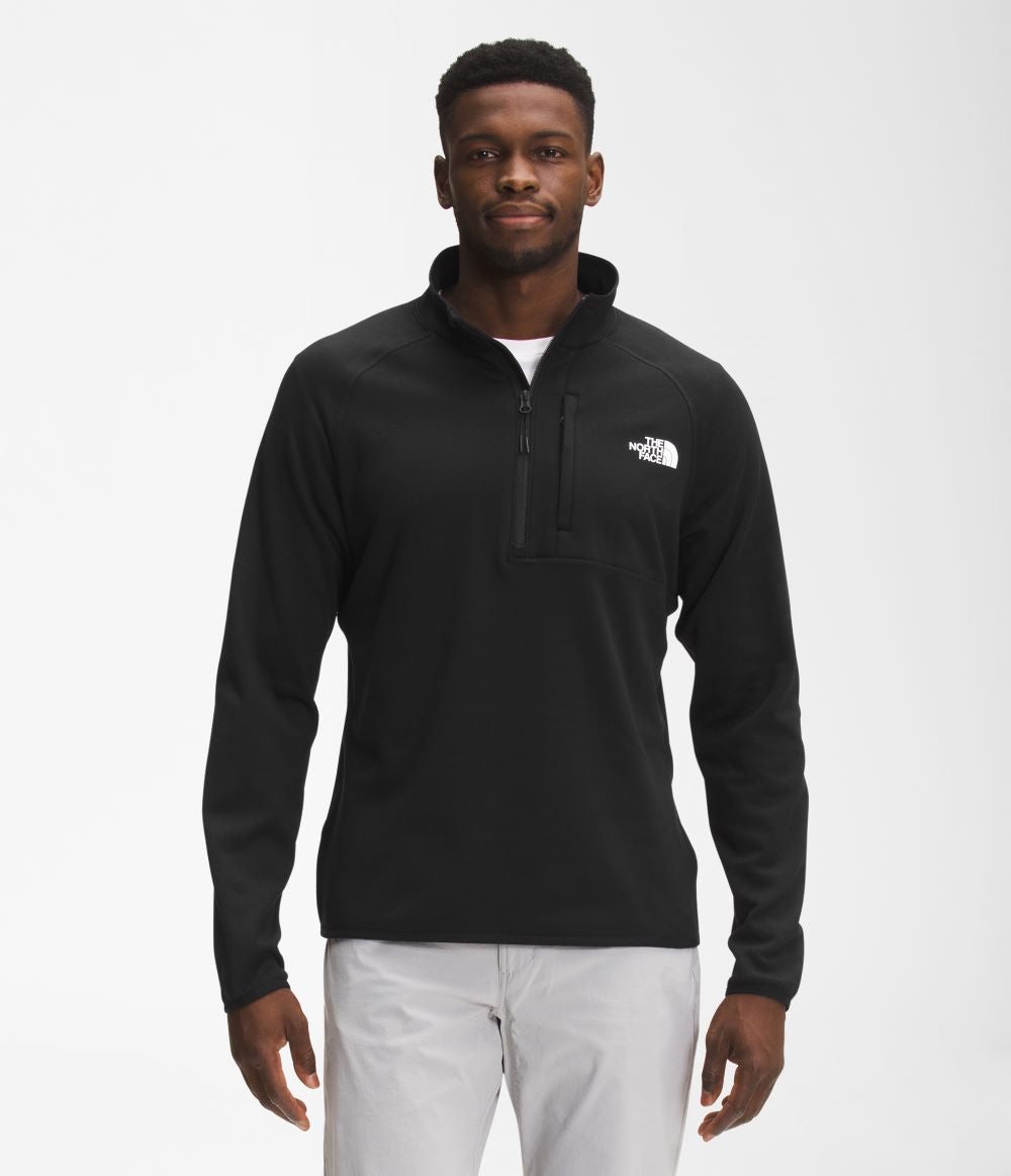 'The North Face' Men's Canyonlands Half Zip - TNF Black