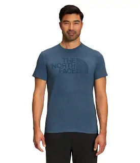 'The North Face' Men's Half Dome Tri-Blend Tee - Shady Blue Heather / Shady Blue