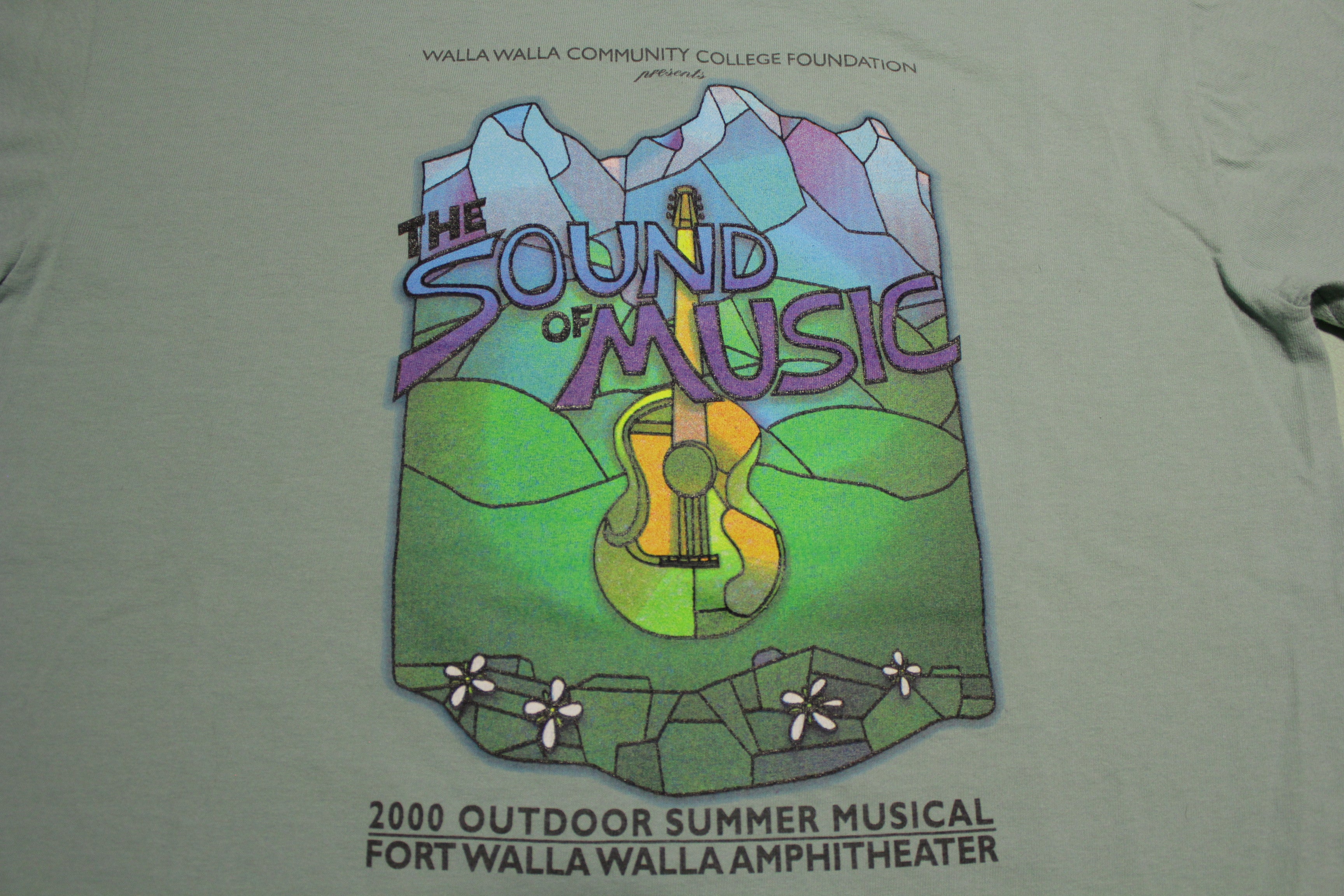 The Sound Of Music Vintage Walla Walla 2000 Musical Theater T-Shirt