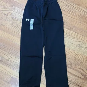 UA Youth Hustle Fleece Pant- Black