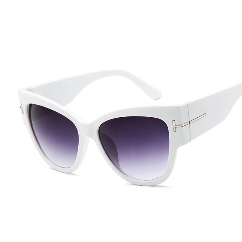 Vintage Designer Big Frame Sunglasses Women