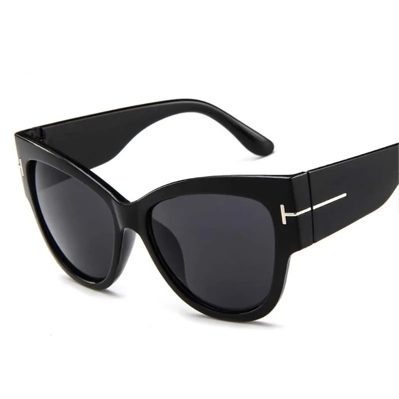 Vintage Designer Big Frame Sunglasses Women