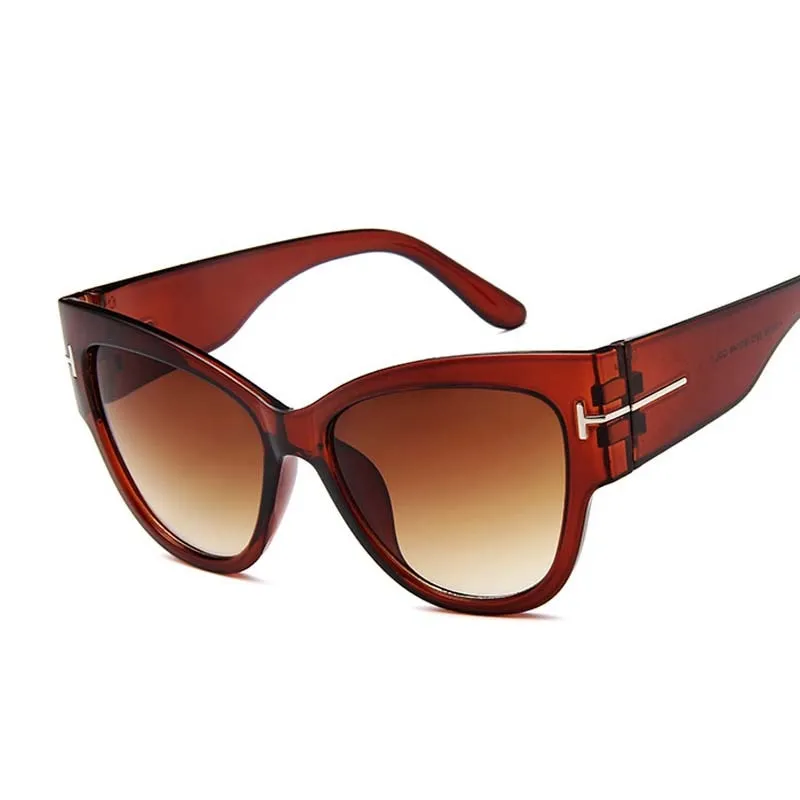 Vintage Designer Big Frame Sunglasses Women