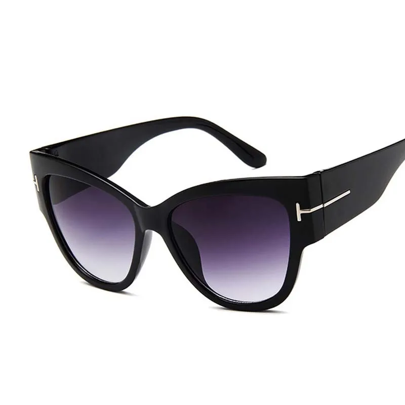 Vintage Designer Big Frame Sunglasses Women