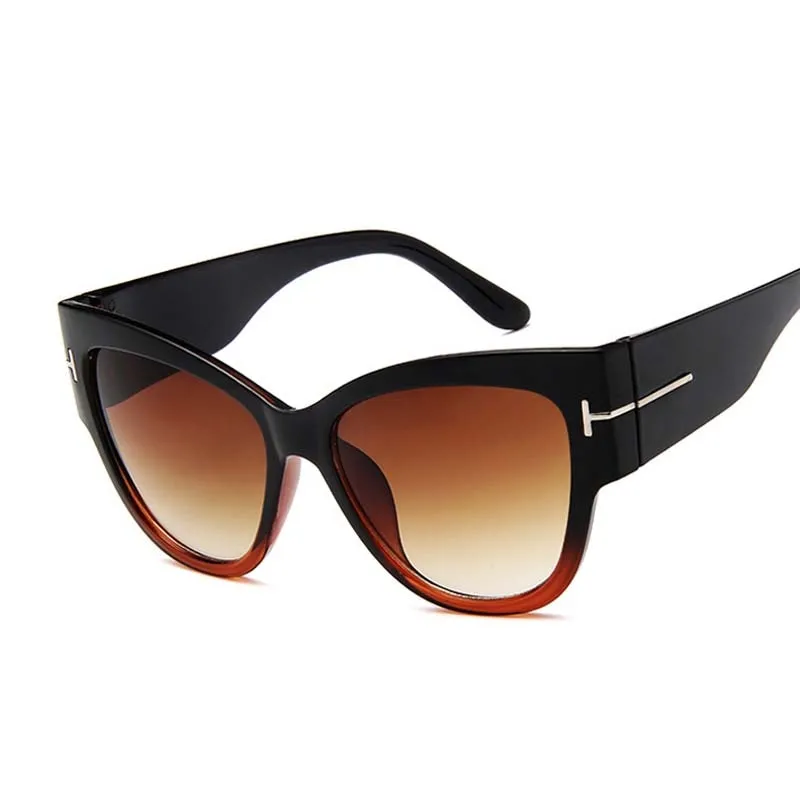 Vintage Designer Big Frame Sunglasses Women