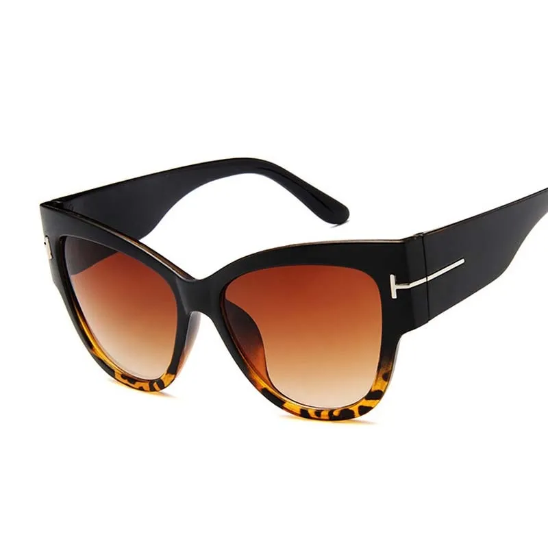 Vintage Designer Big Frame Sunglasses Women