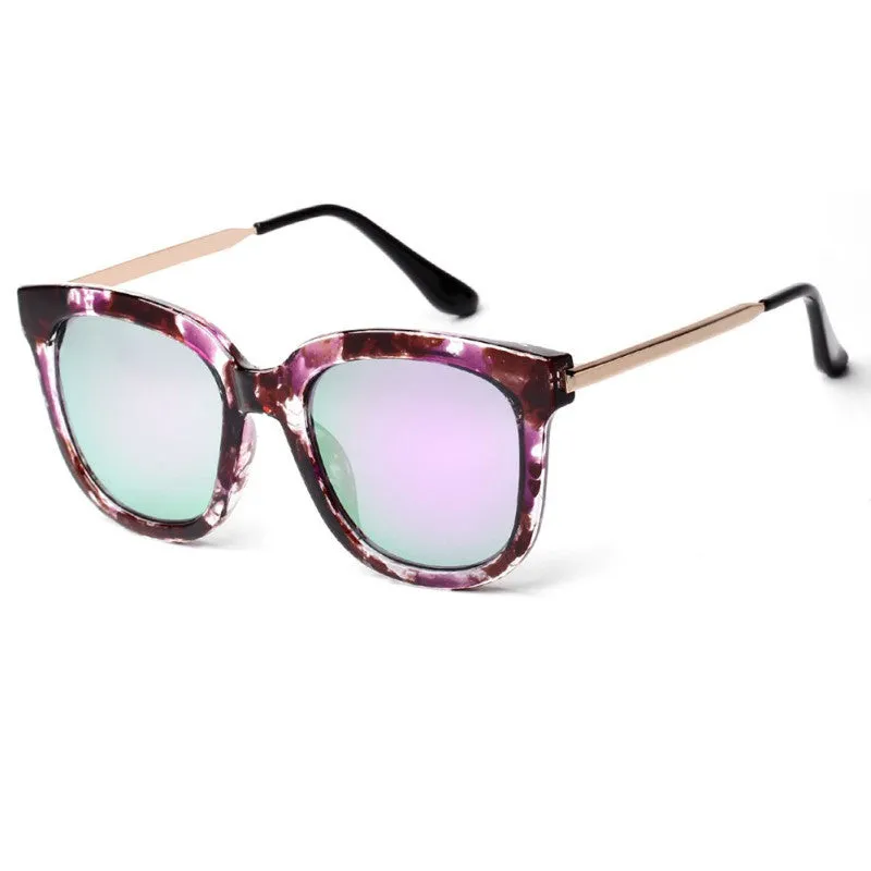 Vintage Shades Women Ladies Polarized Sunglasses Square Shaped Eyewear UV400 Sun Glasses SM6