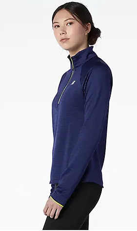 W New Balance Heat Grid Half Zip