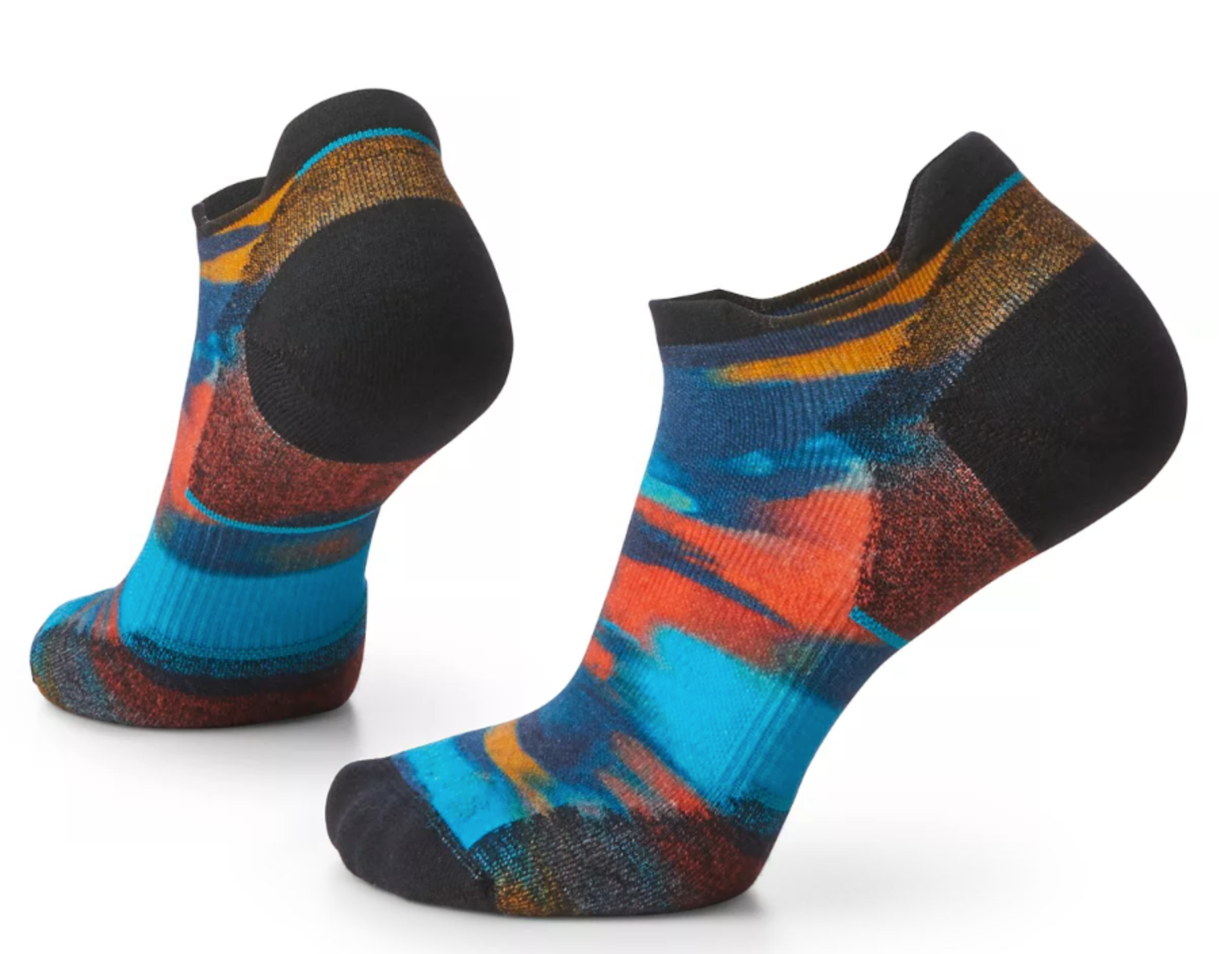 W Smartwool Run TC Low Ankle Brushed Print