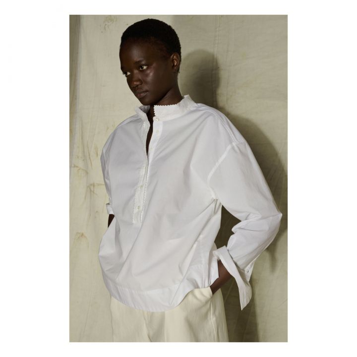 White Cotton Poeme Shirt