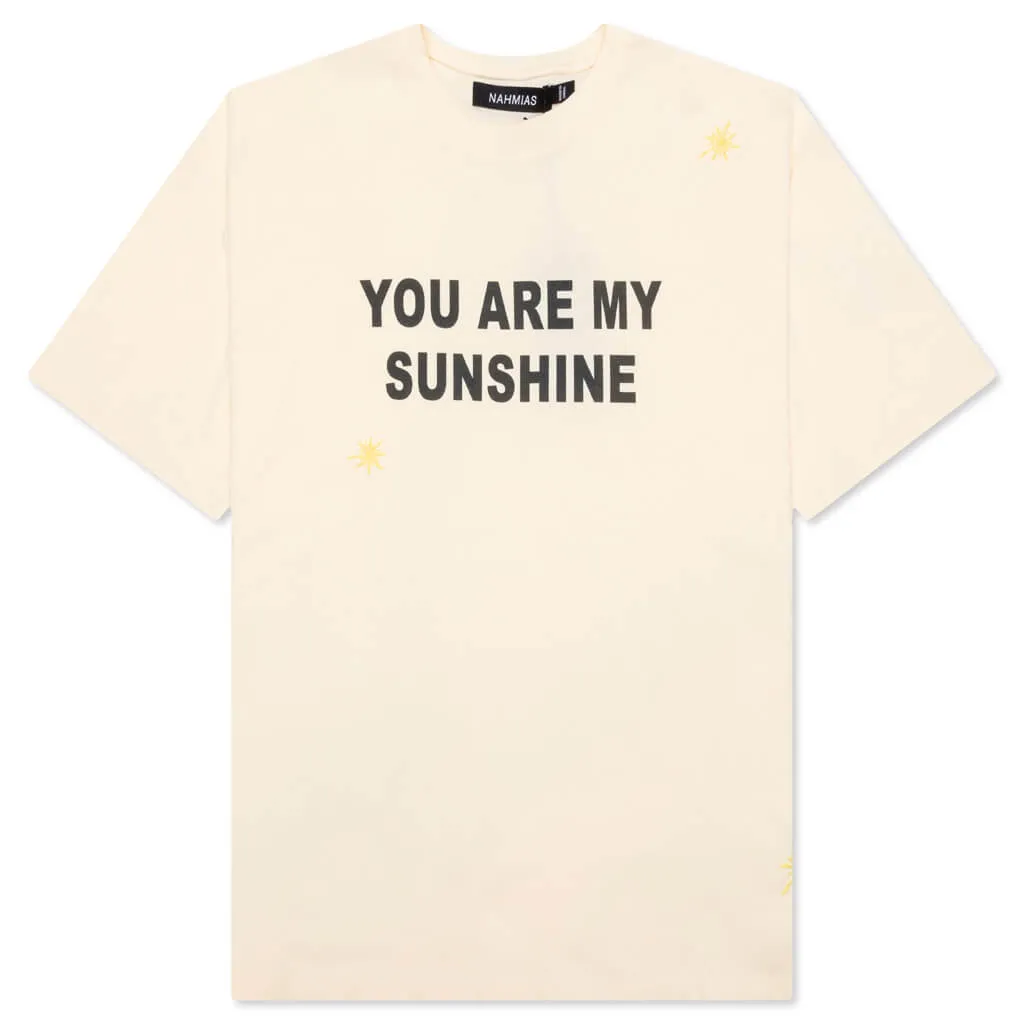 You Are My Sunshine T-Shirt - Antique White