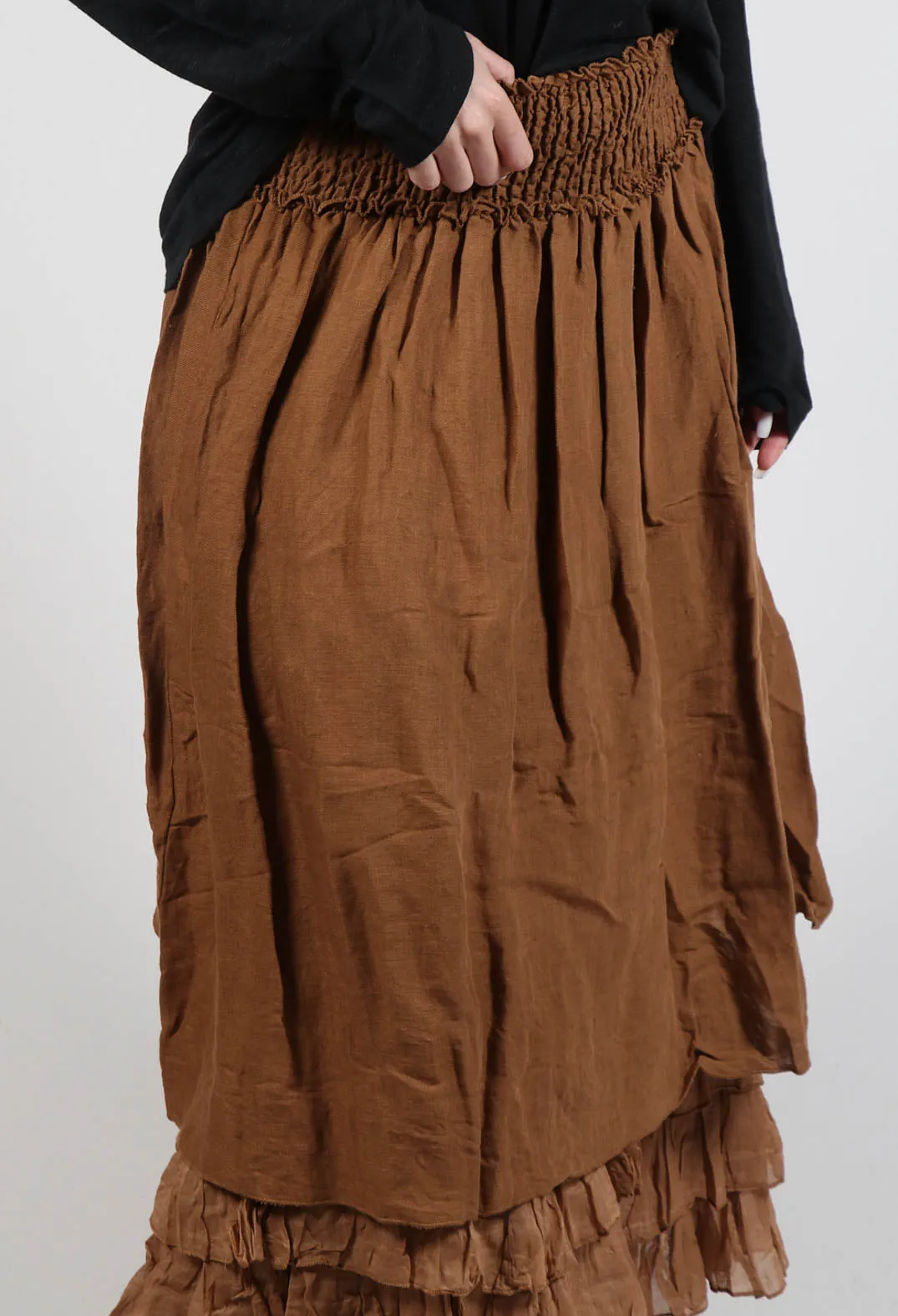 Yucca Skirt in Canelle